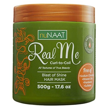 NuNaat Real Me Curl to Coil Blast of Shine Hair Mask 