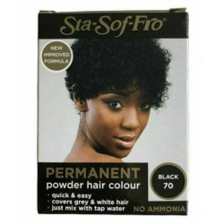 Sta Sof Fro Permanent Powder Hair Dye BLACK