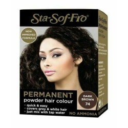 Sta Sof Frp Permanent Powder Dye Dark Brown