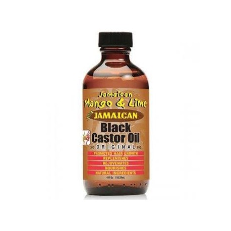 Jamaican Mango & Lime Black Castor Oil 4oz