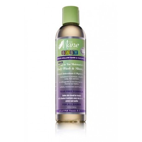 White Willow bark and cucumber baby hair to toe wash and shampoo